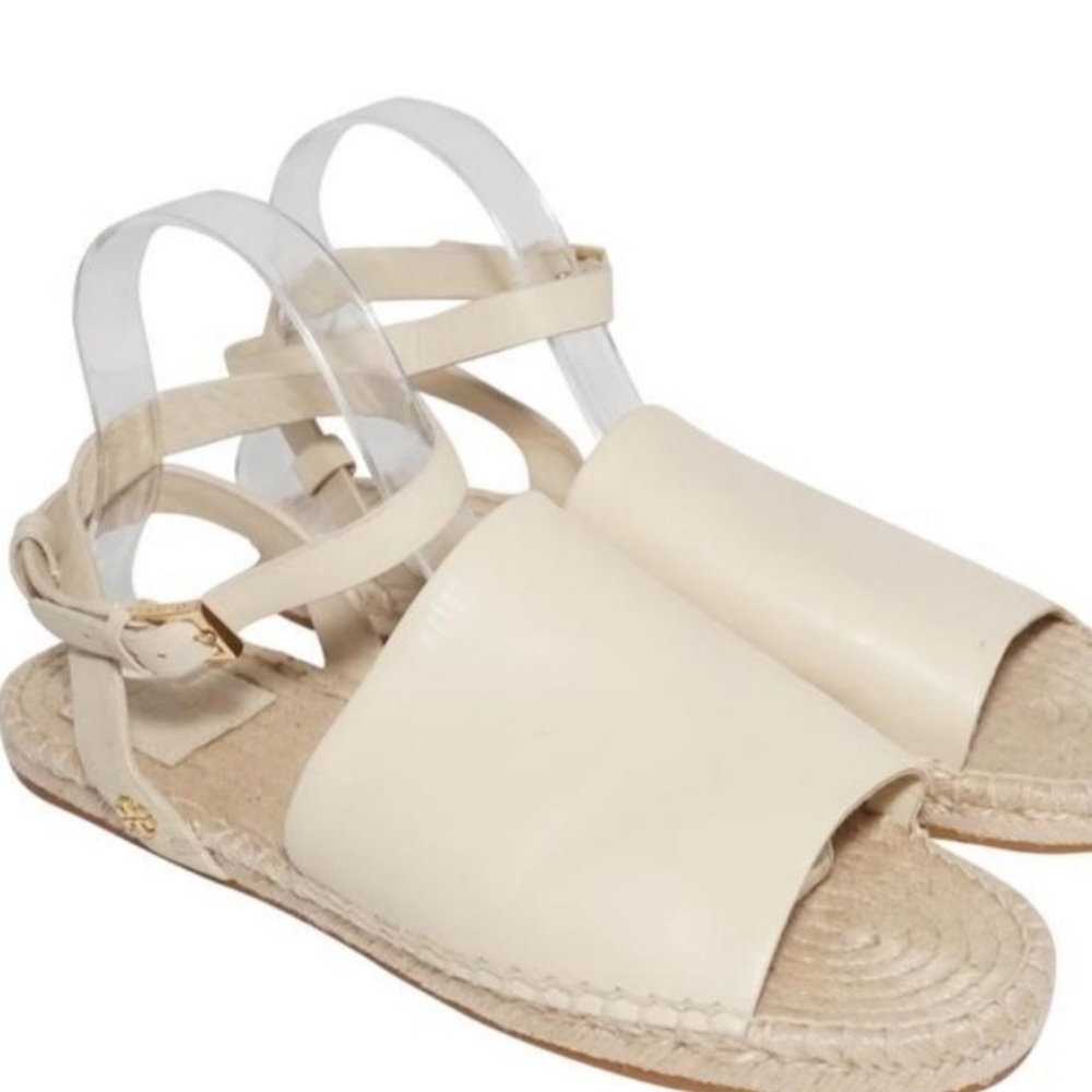 TORY BURCH LANDON Espadrilles with adjustable ankle strap